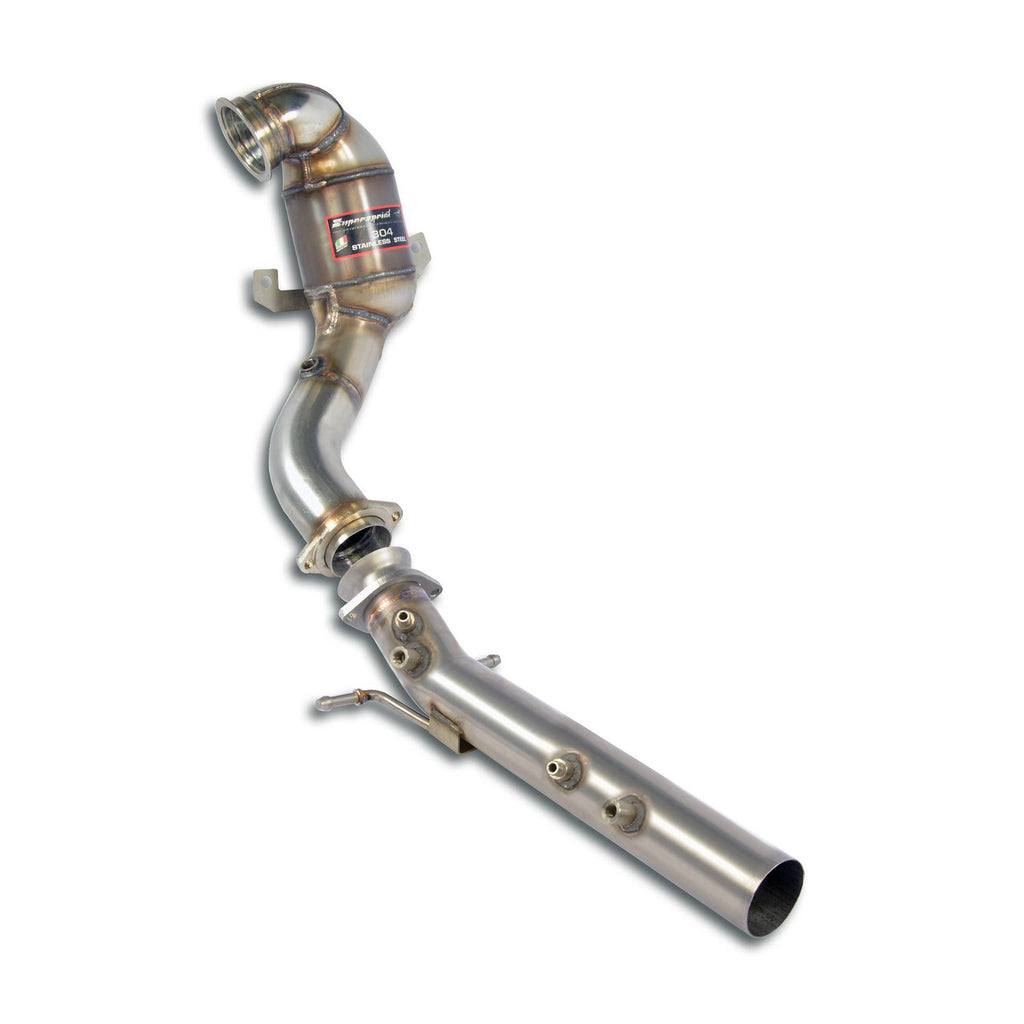 Supersprint AUDI A1 GB (2018 ->) Turbo Downpipe Kit + Metallic Catalytic Converter 200 Cpsi(Deletes Gpf)