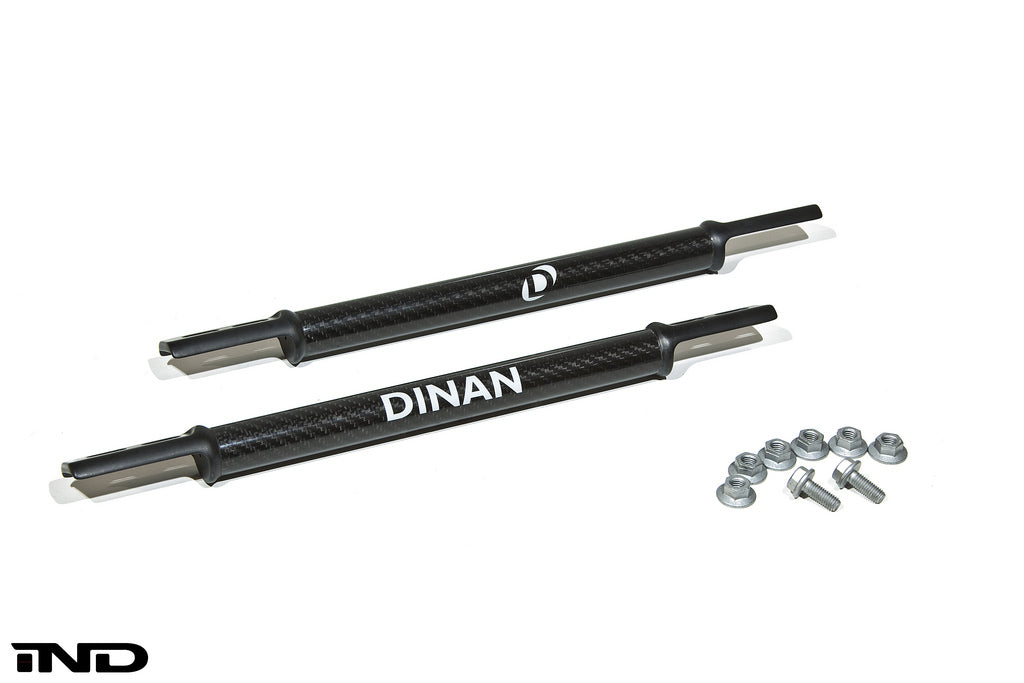 Dinan e9x m3 front carbon fiber strut tower brace set - iND Distribution