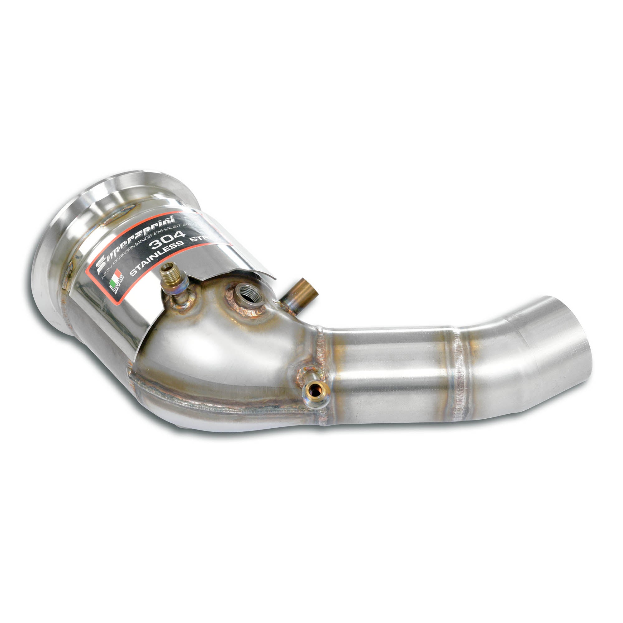 Supersprint PORSCHE 911 "Heritage Design Edition" Downpipe Left + Metallic Catalytic(Deletes Gpf)