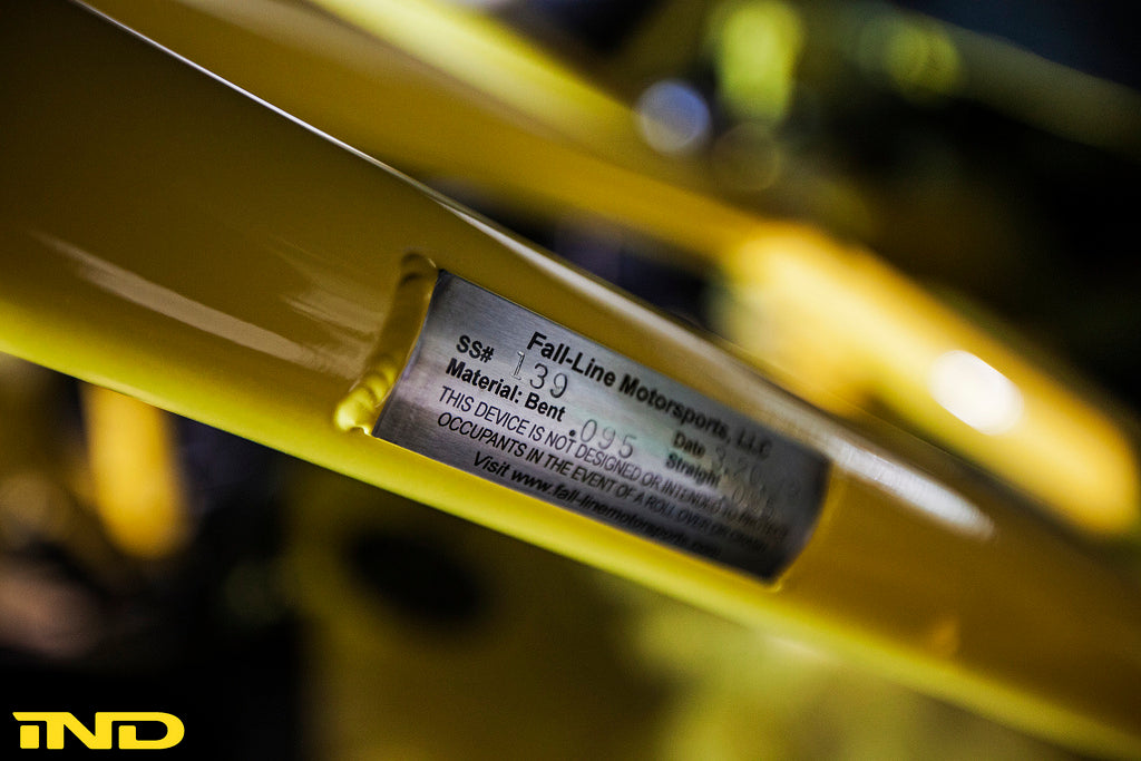 Fall Line Motorsports e92 m3 bolt in roll cage - iND Distribution