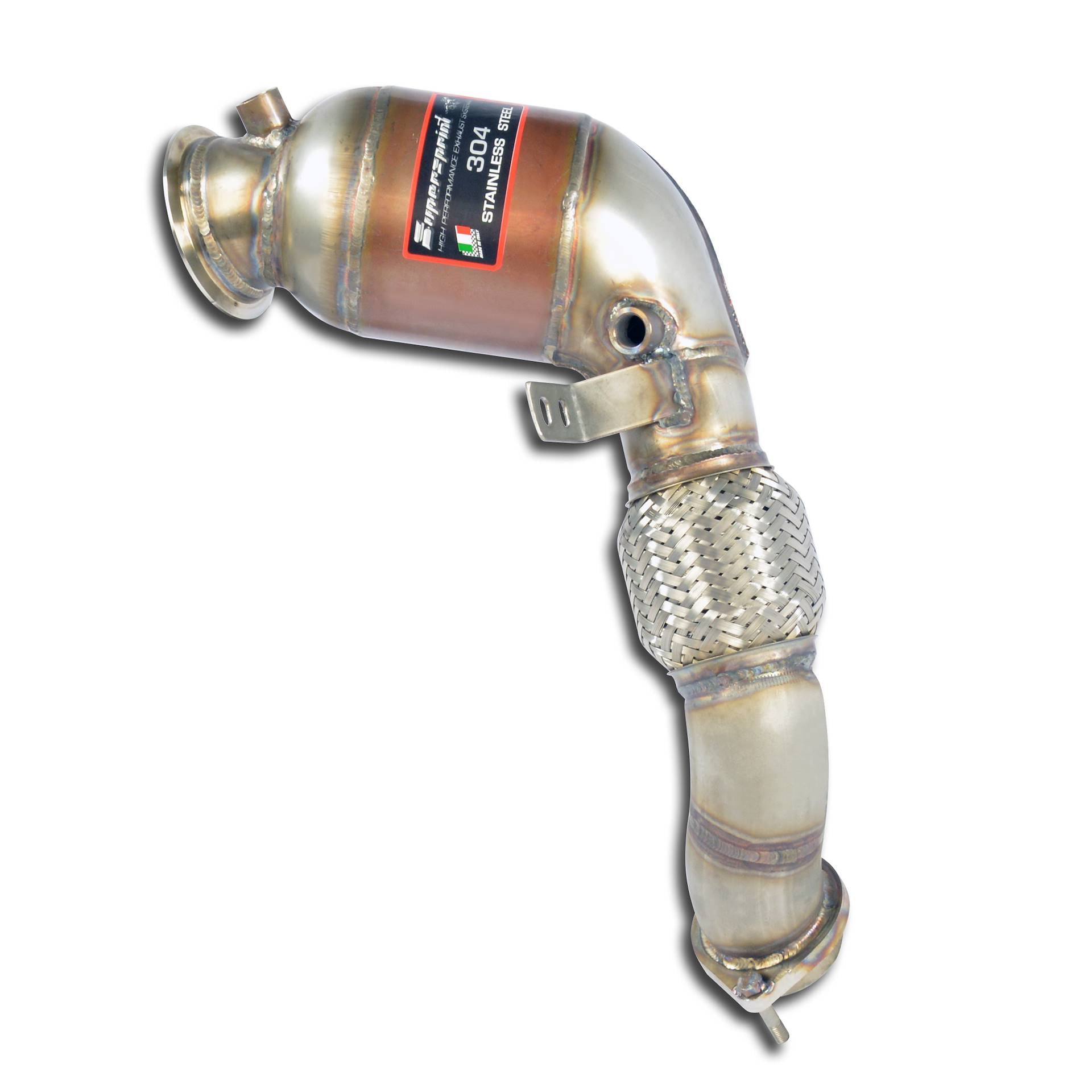 Supersprint ALPINA 5 Series  (F10 / F11) Turbo Downpipe Kit +  Metallic Catalytic Converter Left