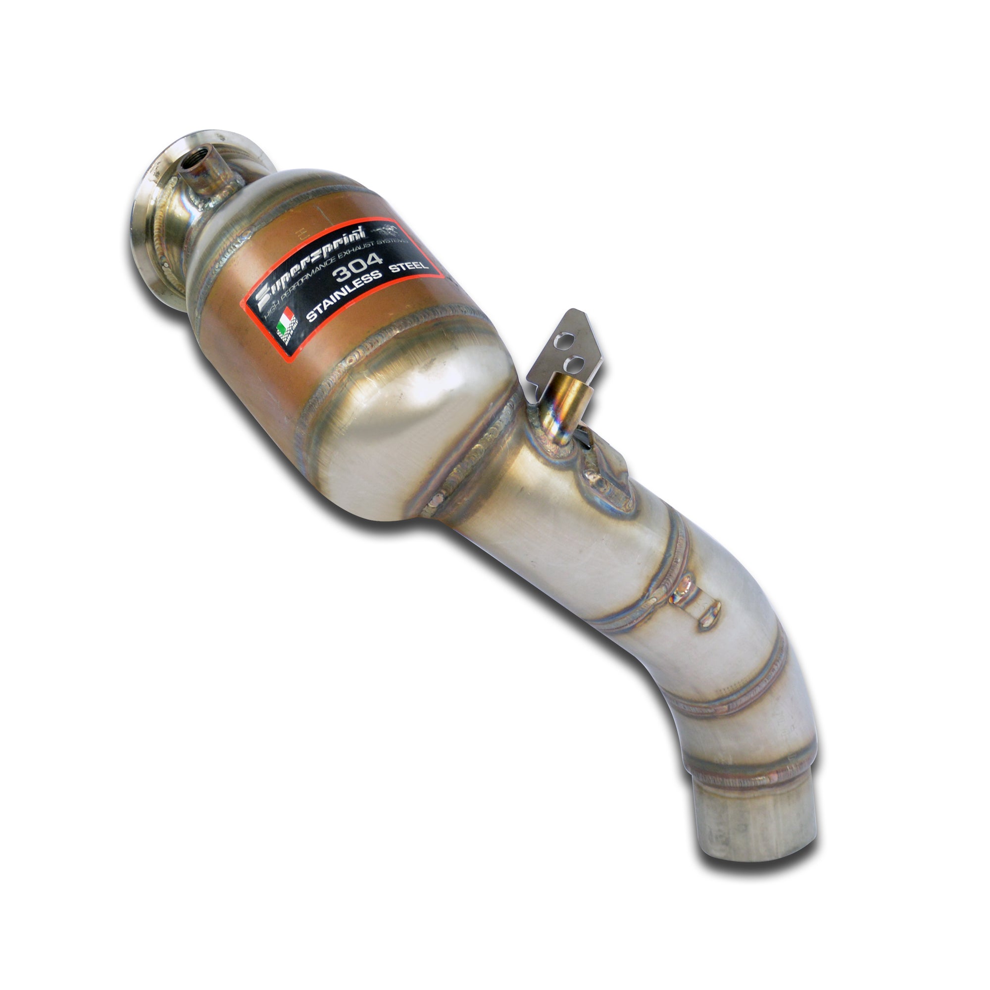 Supersprint BMW F06 M6 Gran Coupè Turbo Downpipe Kit + Metallic Catalytic Converter Right