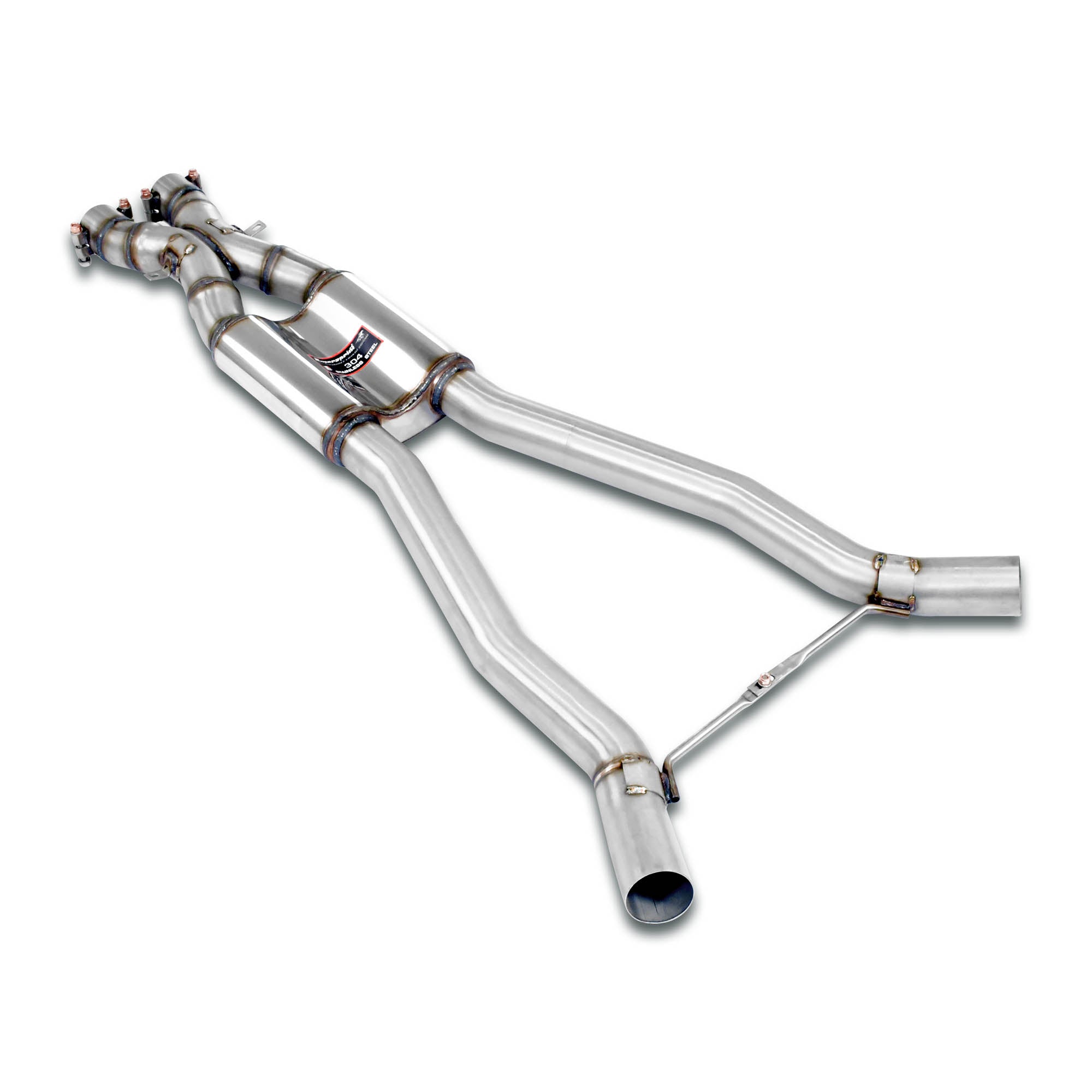 Supersprint BMW E63 Coupè M6 Resonated "X-Pipe"