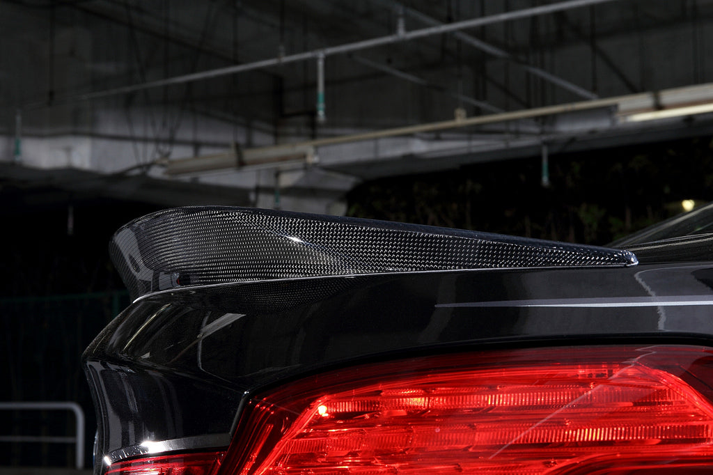 3d design f06 f13 carbon fiber trunk spoiler - iND Distribution