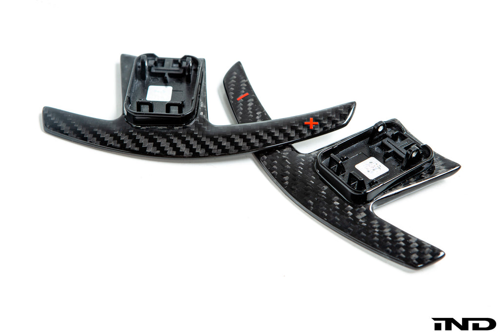 AutoTecknic dry carbon shift paddle set multiple models - iND Distribution