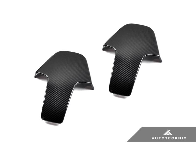 AutoTecknic F9X X3M  X4M Dry Carbon Seat Back Cover - iND Distribution