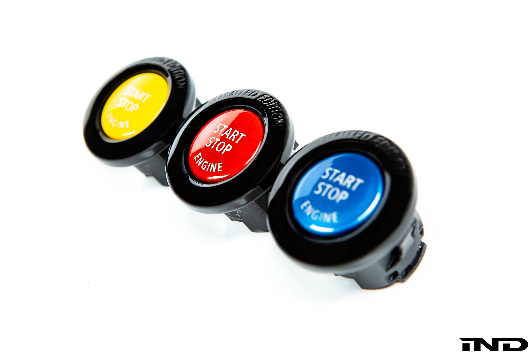 BMW e9x m3 limited edition gloss black ignition switch iND start stop button - iND Distribution