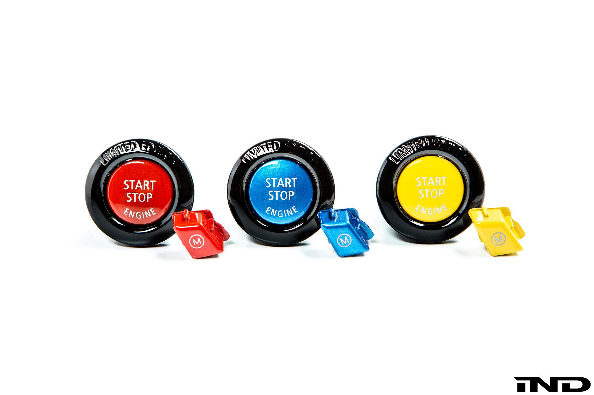 BMW e9x m3 limited edition gloss black ignition switch iND start stop button - iND Distribution