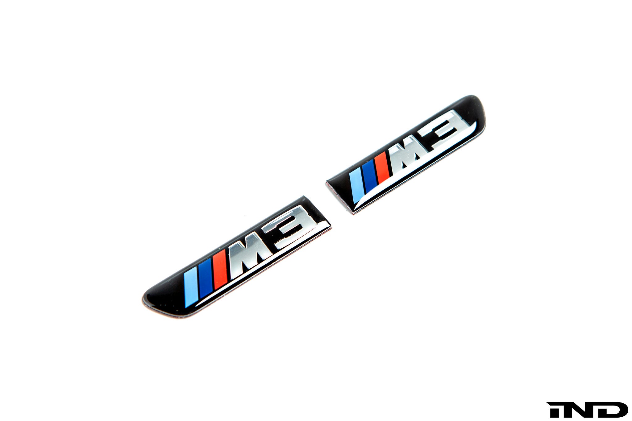 BMW e9x m3 replacement side grille emblem set - iND Distribution