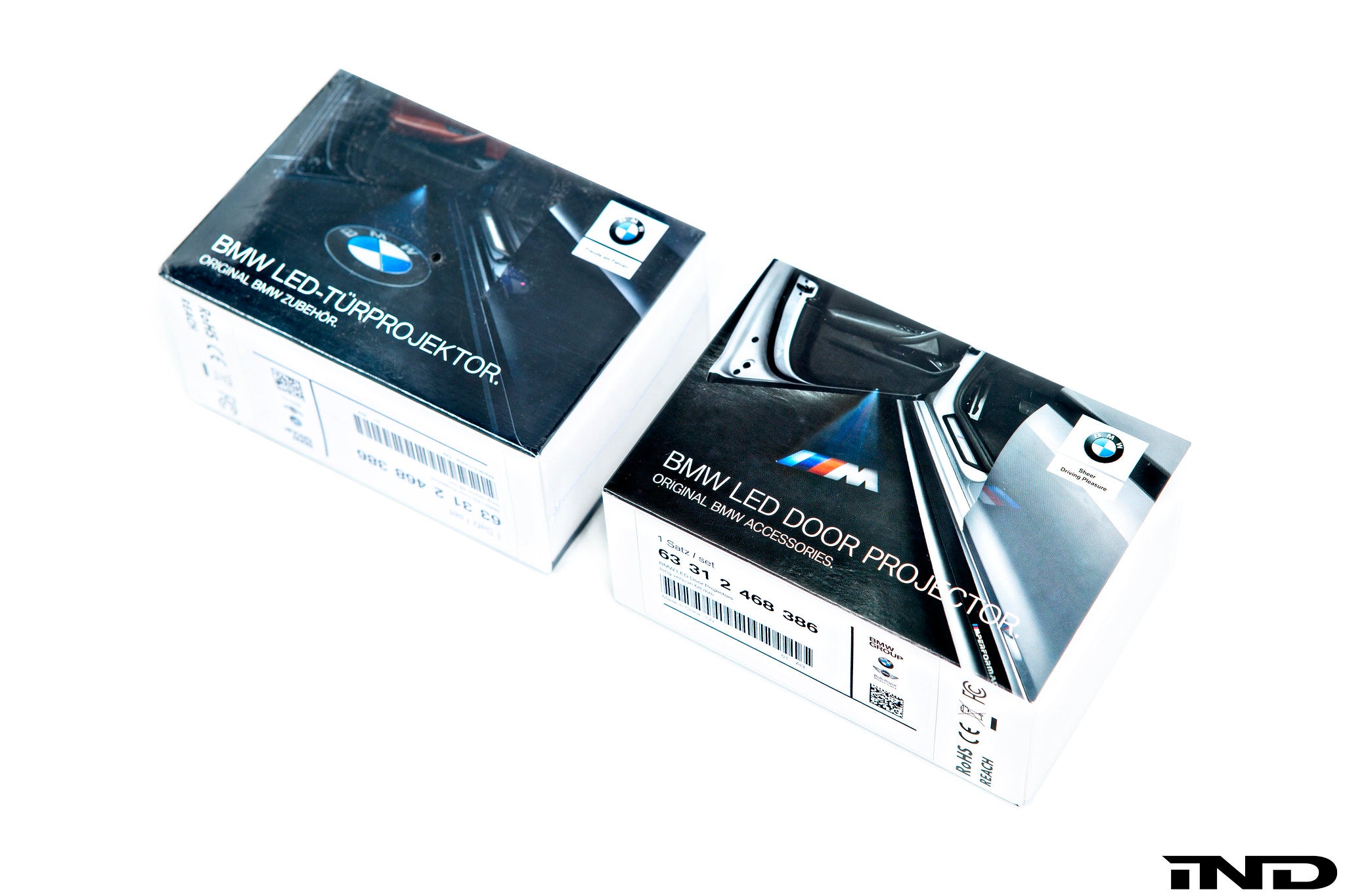 BMW LED Door Projector Light Kit - 50mm