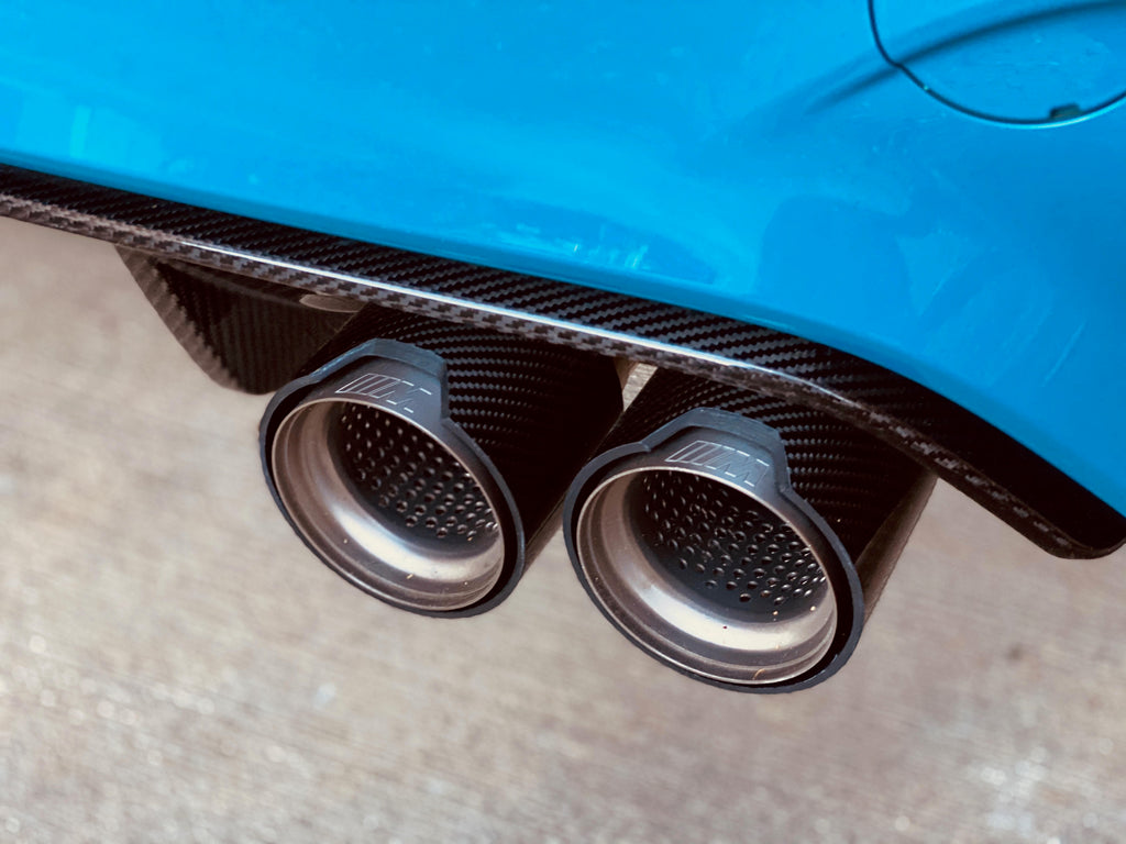 BMW m Performance f8x m2 m3 m4 carbon tip set - iND Distribution