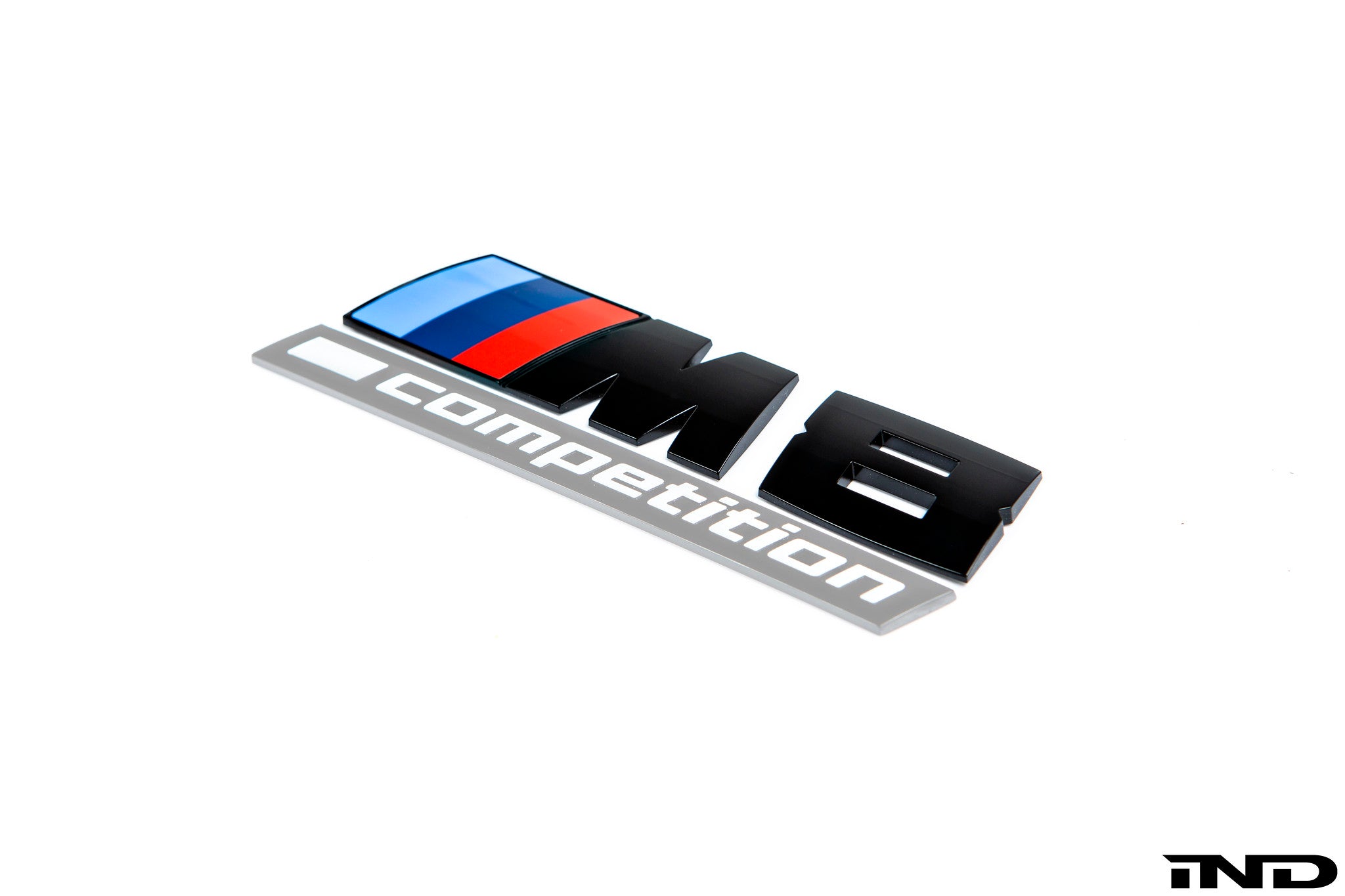 BMW f92 m8 competition trunk emblem gloss black 1 - iND Distribution