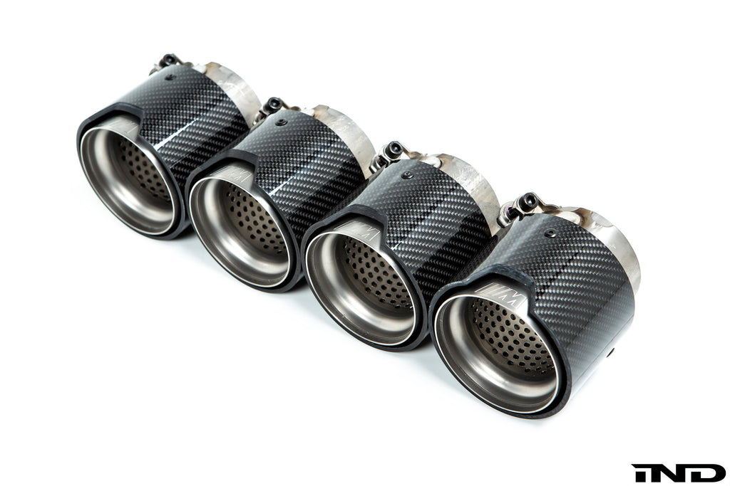 BMW m Performance f8x m2 m3 m4 carbon tip set - iND Distribution
