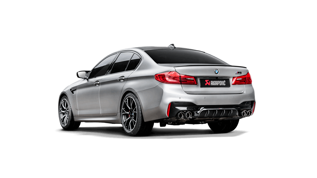 Akrapovic f90 m5 gloss carbon rear diffuser - iND Distribution