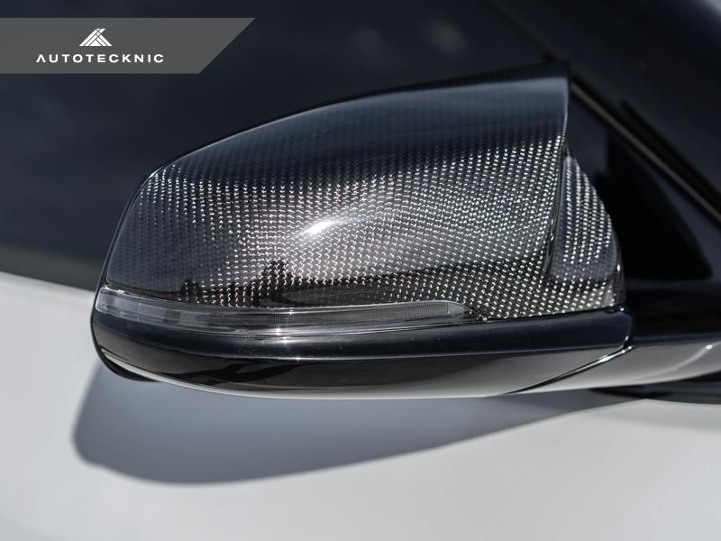 AutoTecknic A90 Supra / G29 Z4 Dry Carbon M-Inspired Mirror Cover Set - Version 2