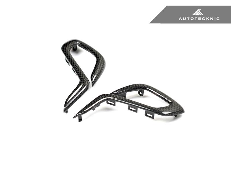 AutoTecknic F9X M5 / X3M / X4M - Carbon Fiber Gear Selector Side Covers - iND Distribution