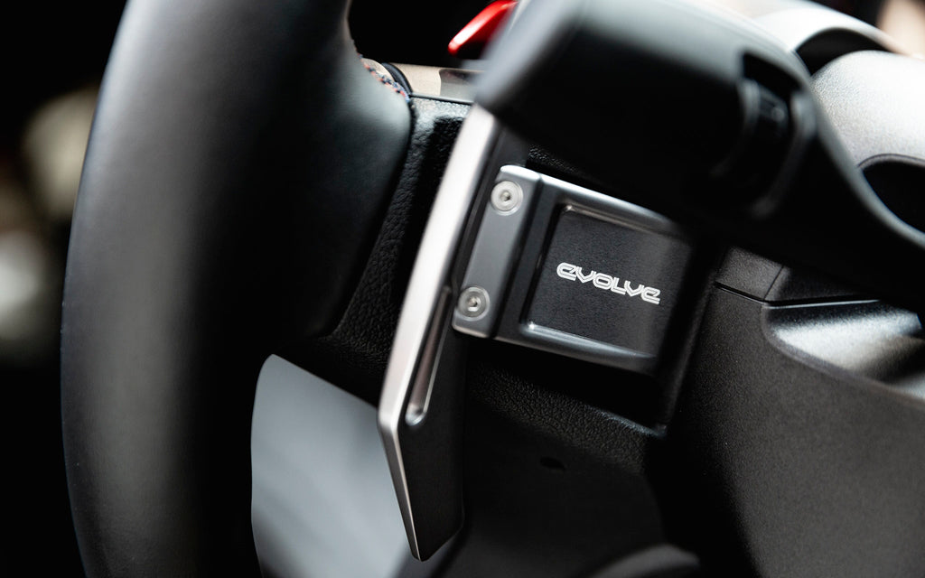 Evolve Billet Aluminum Performance Paddle Shift Set - Gen 3 Steering Wheel