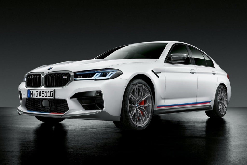 BMW M Performance F90 M5 LCI Carbon Front Splitter Set - 3 Piece