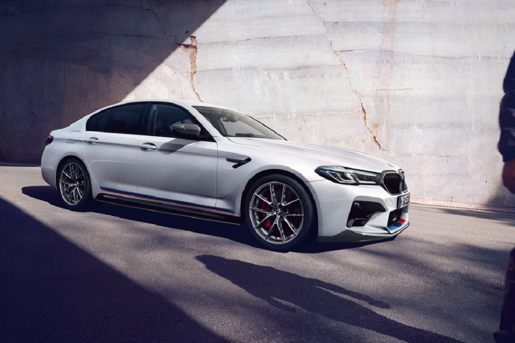 BMW M Performance F90 M5 LCI Carbon Front Splitter Set - 3 Piece