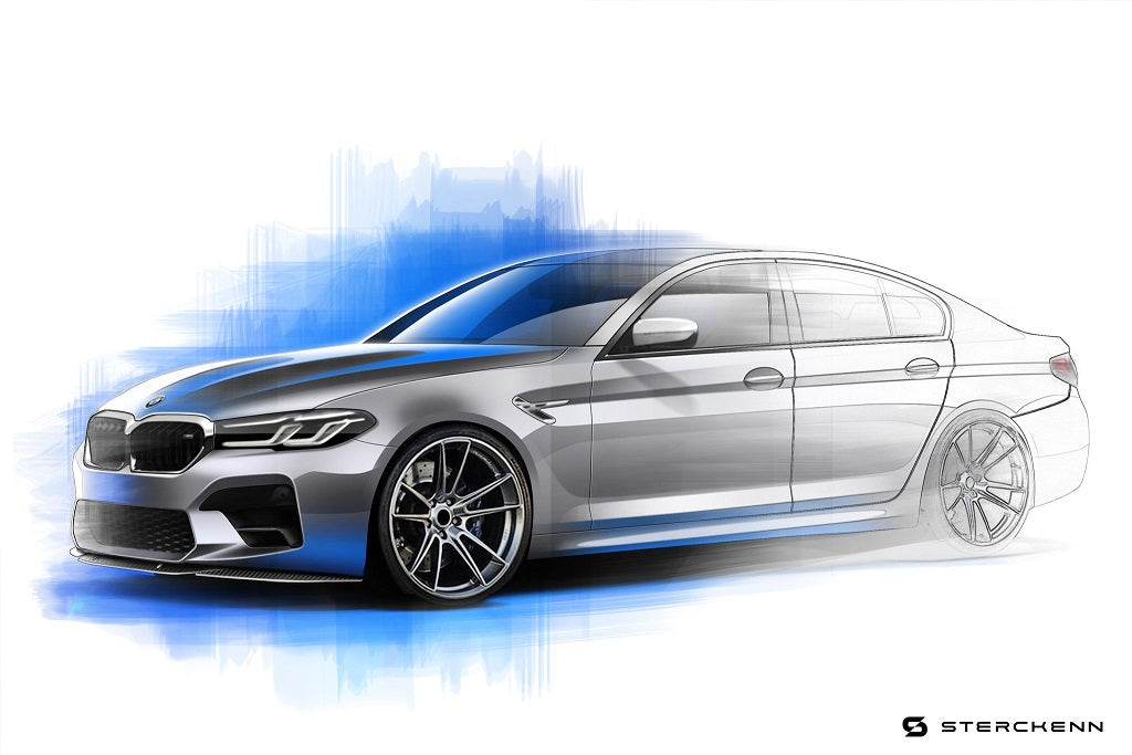 Sterckenn F90 M5 LCI Carbon Front Splitter