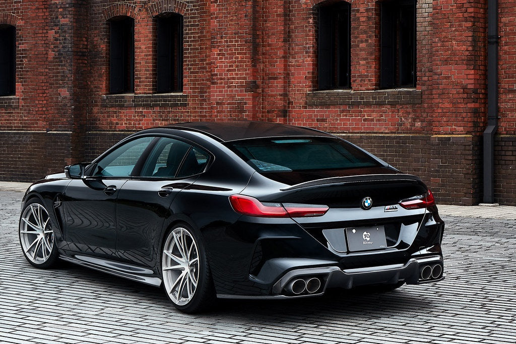 3D Design F93 M8 Gran Coupe Carbon Rear Under Splitters