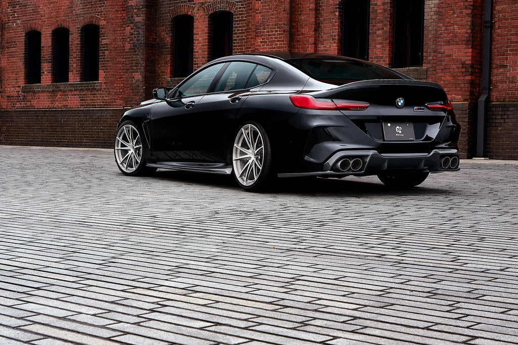 3D Design F93 M8 Gran Coupe Carbon Rear Under Splitters