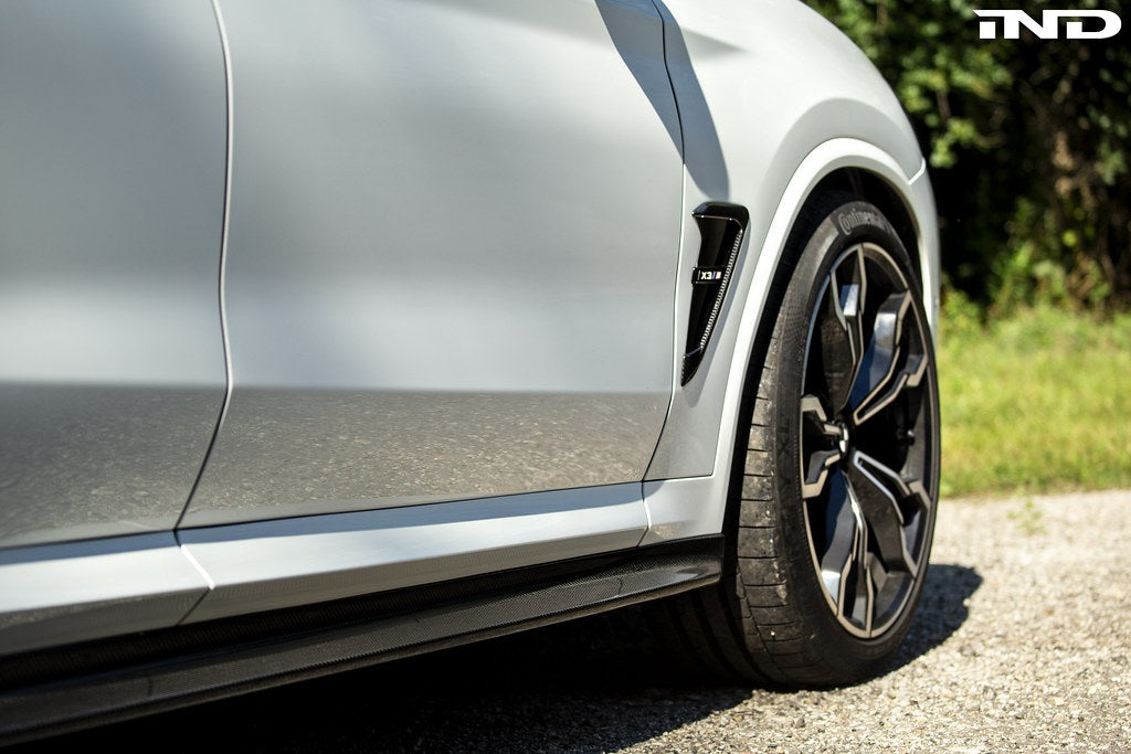 3D Design F97 X3M / F98 X4M Carbon Side Skirt Set