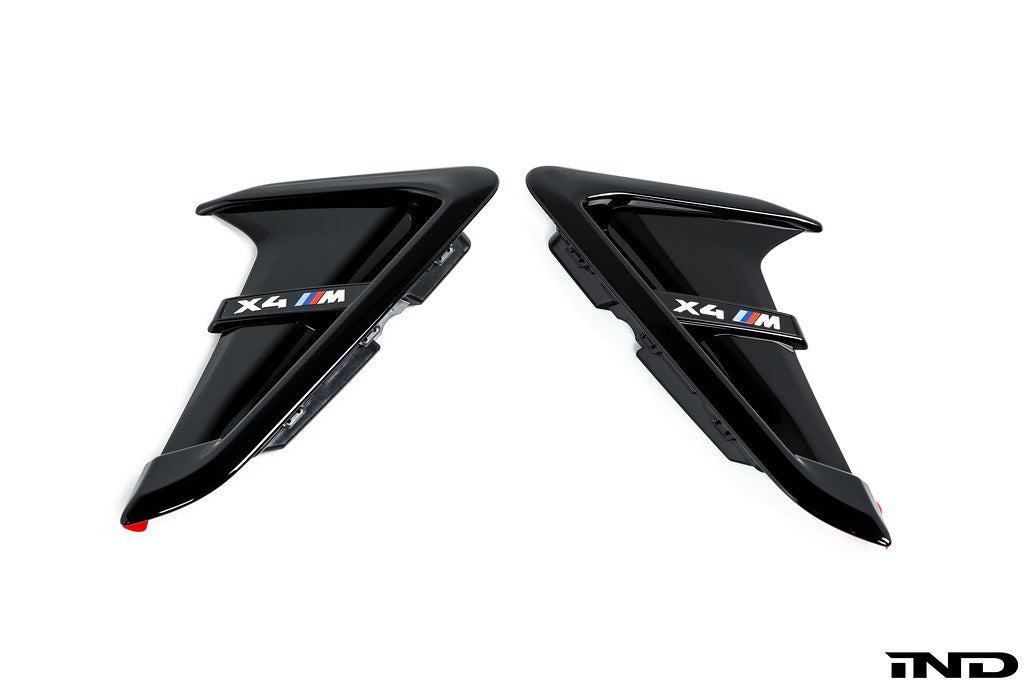 BMW M Performance F98 X4M Side Grille Set