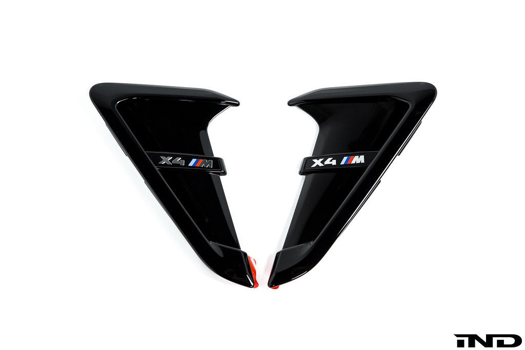 BMW M Performance F98 X4M Side Grille Set