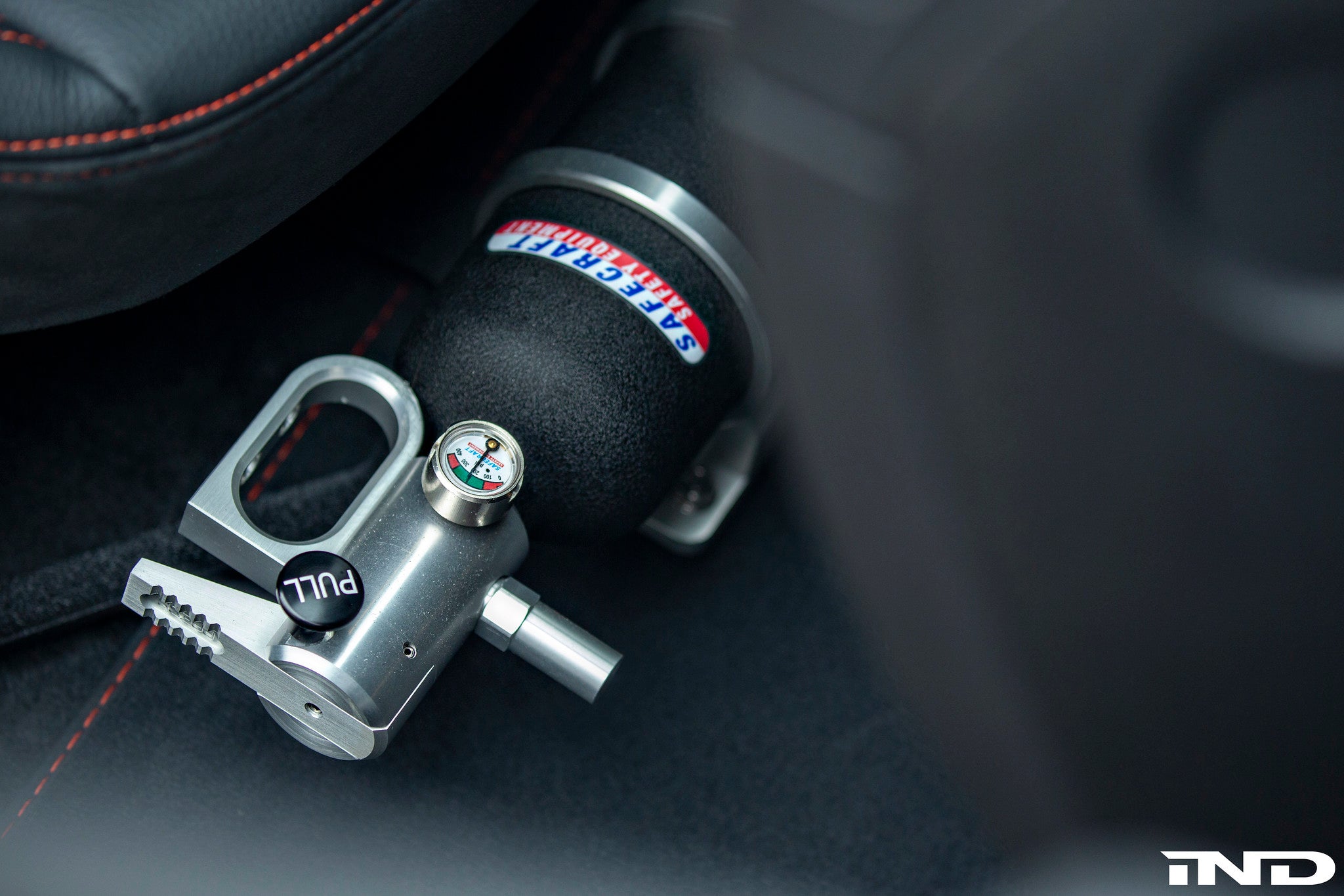 Fall Line Motorsports halon fire extinguisher mounting bracket - iND Distribution