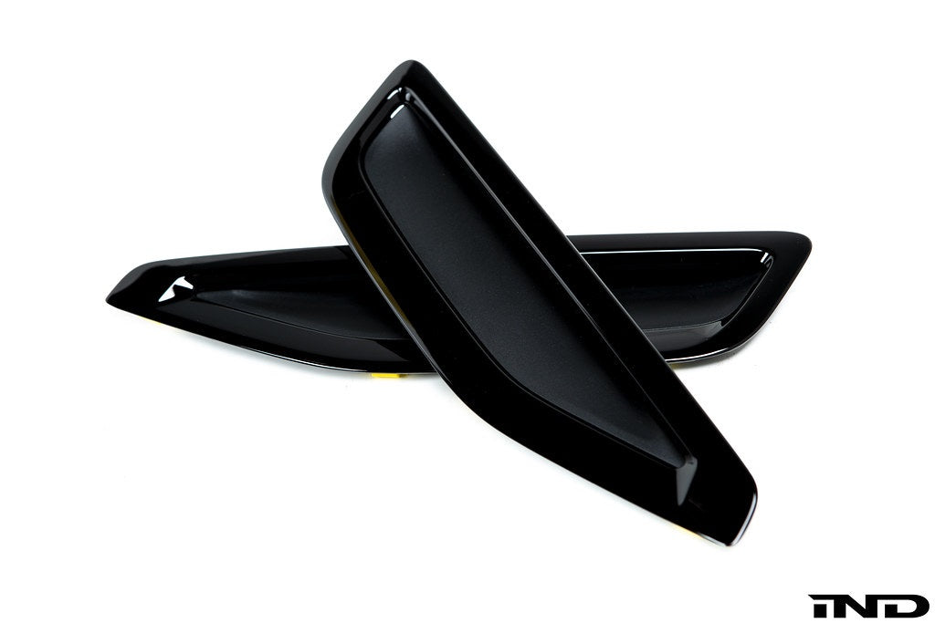 BMW M Performance Pre-LCI G05 X5 Side Air Duct Vent Trim Set - Gloss Black