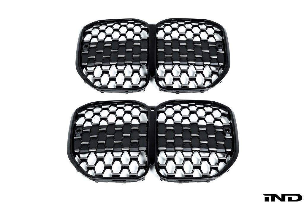 BMW M Performance G22 4-Series Front Grille - Gloss Black