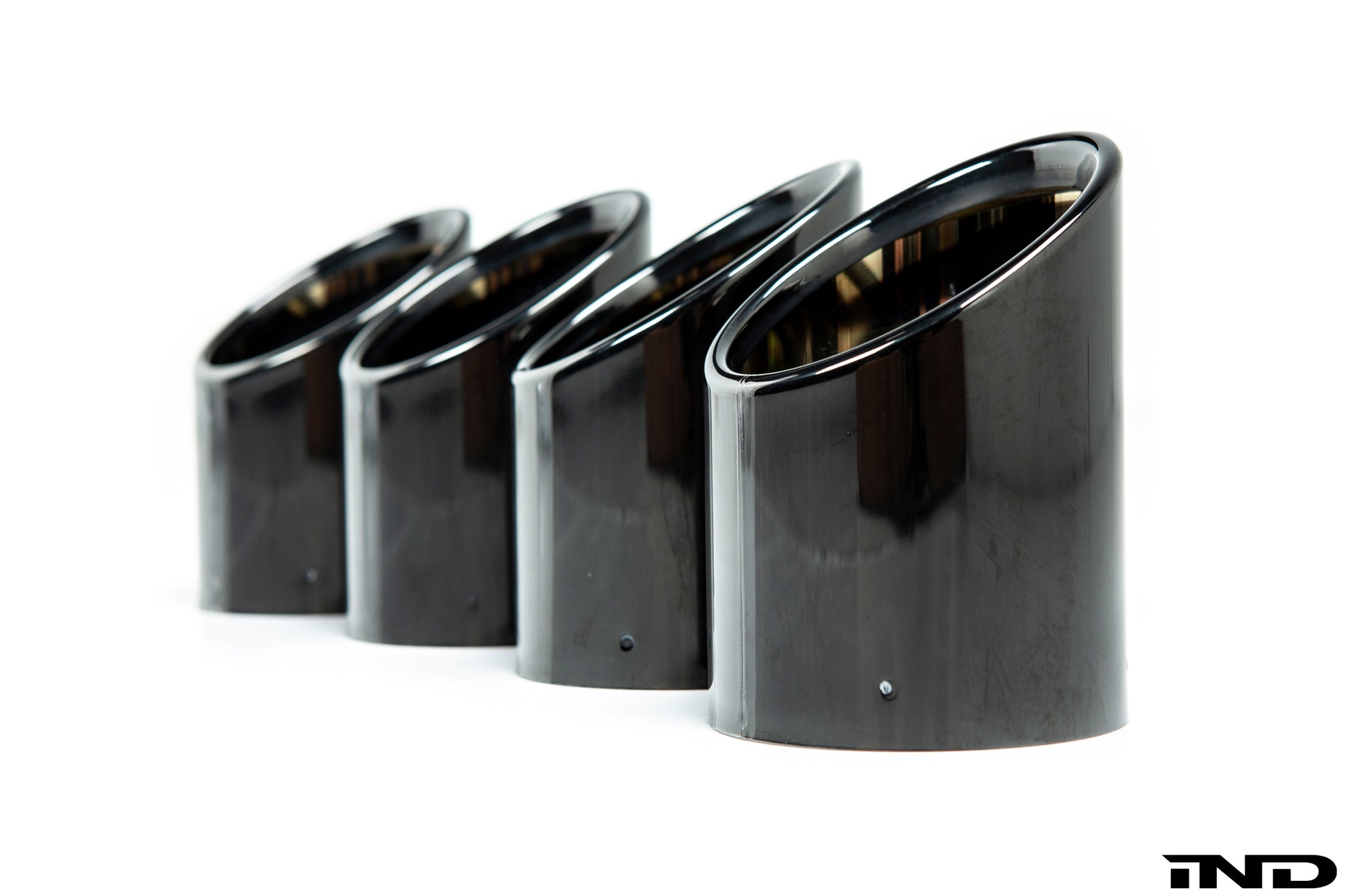 BMW F9X X3M / X4M / X5M / X6M Competition Exhaust Tip Set - Black Chrome