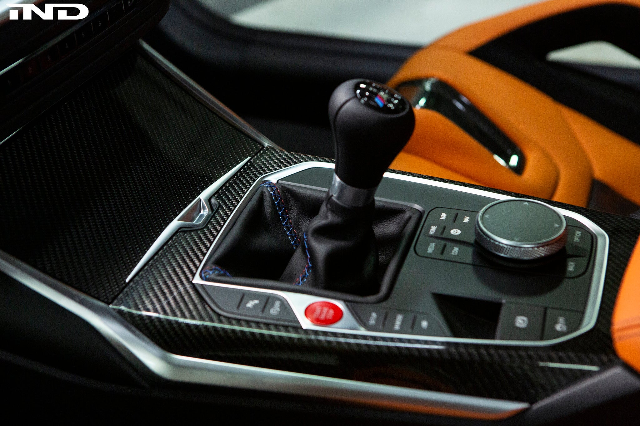 IND G8X M2 / M3 / M4 Tri-Color Shift Boot - Cross Stitch