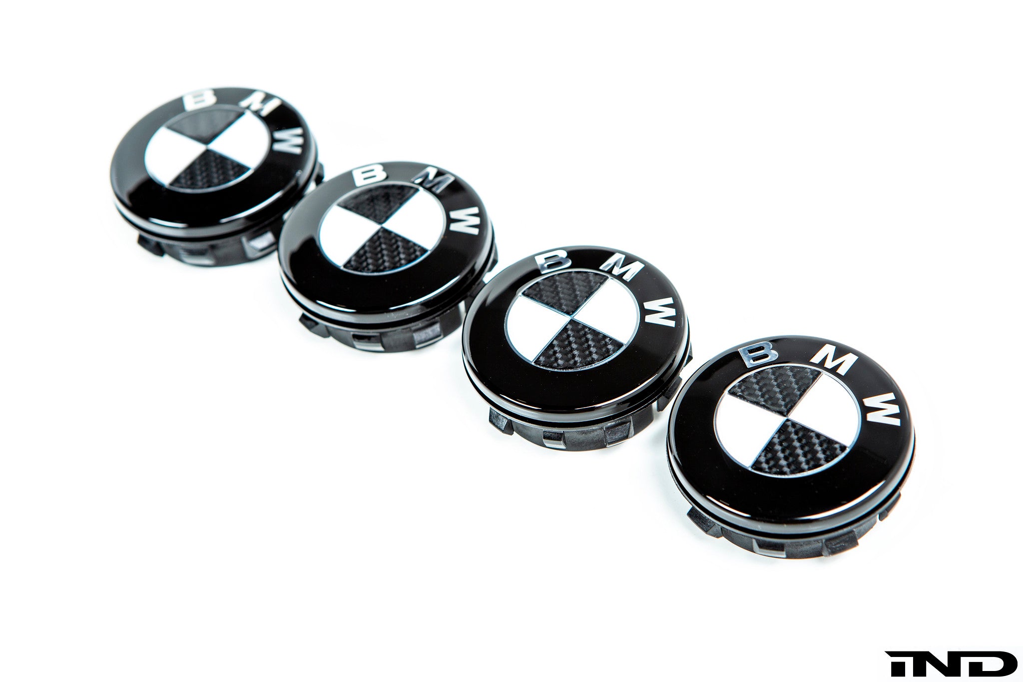 iND carbon floating wheel center cap set 56mm - iND Distribution