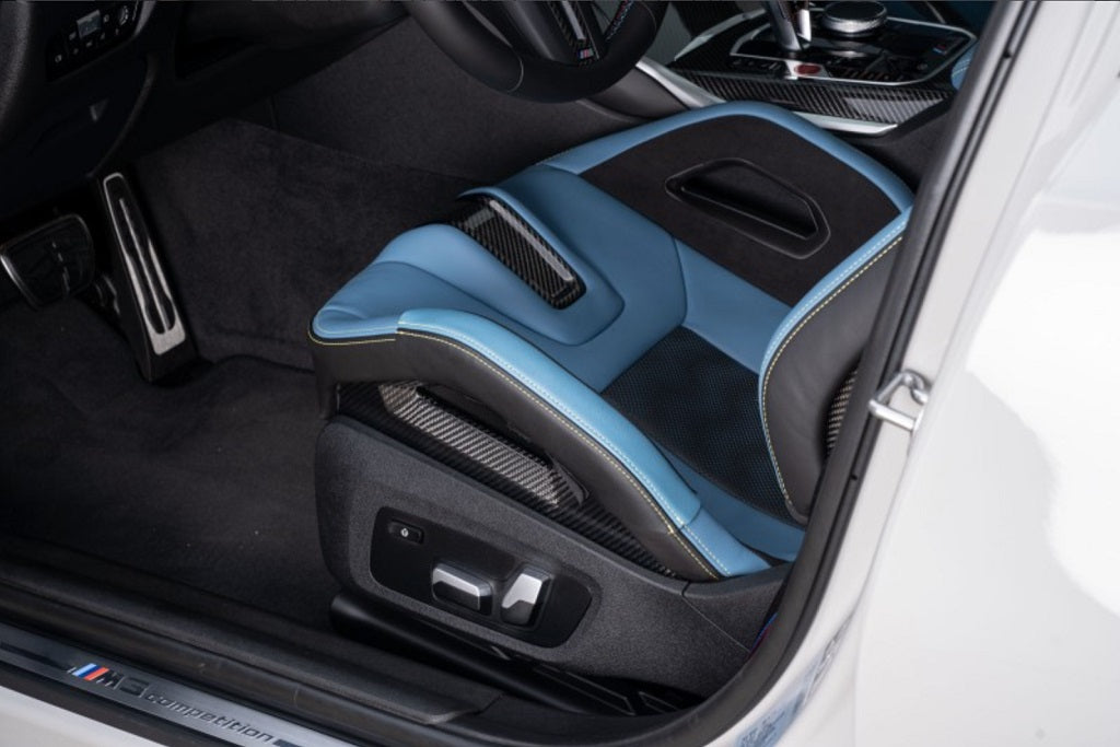 LCK BMW M Carbon Bucket Seat Bolster Protector Set