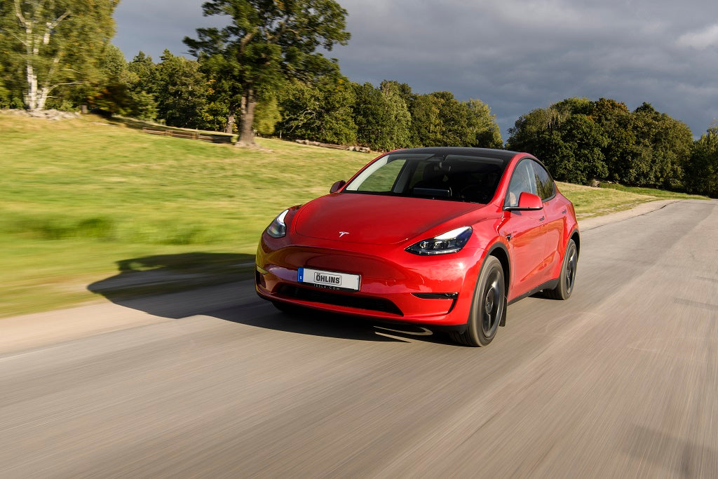 Ohlins Tesla Model 3 / Model Y Coilover Suspension - Road & Track