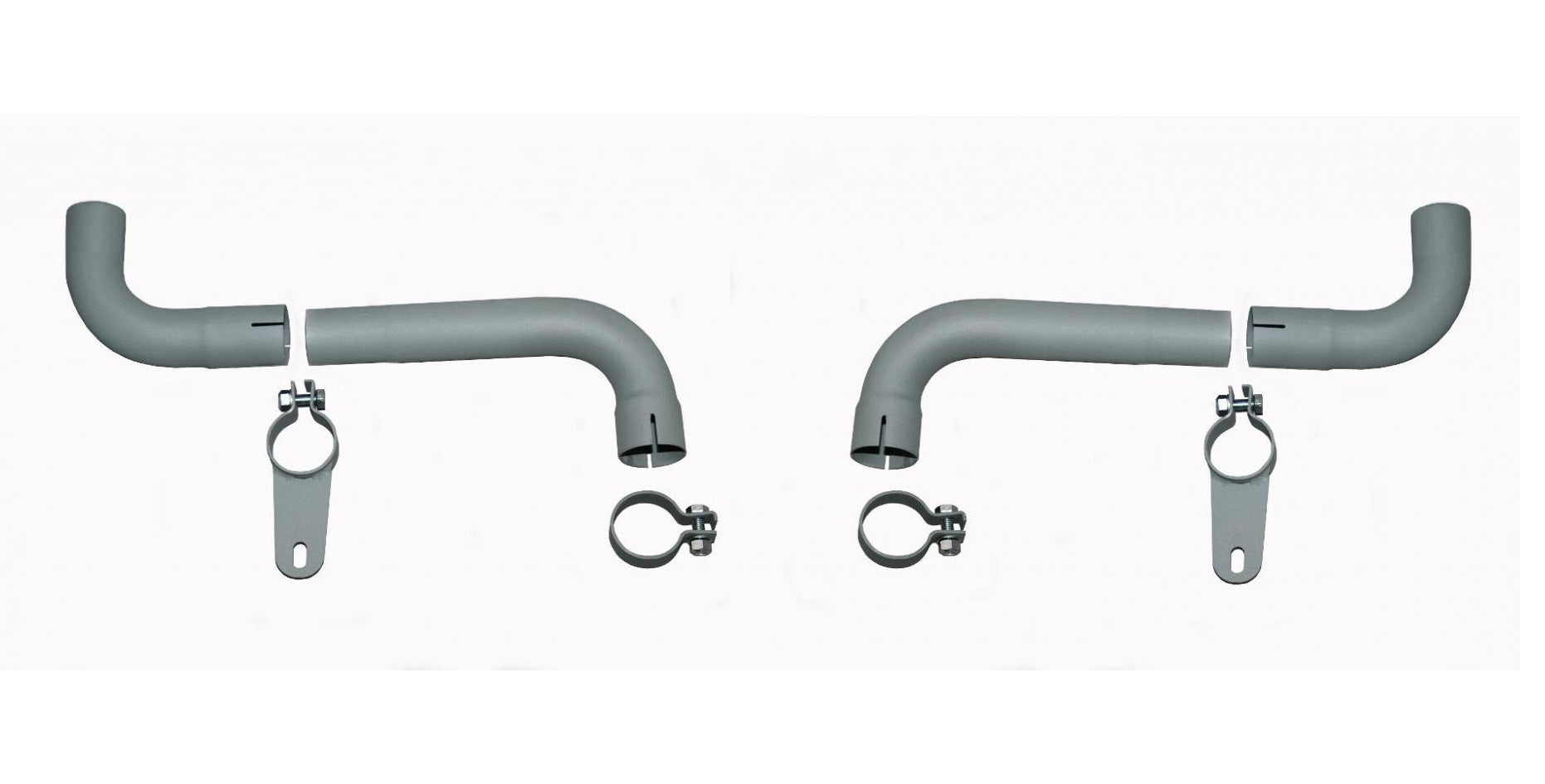 Eisenmann porsche 356 exhaust pipes for gas exit in rear bumper - iND Distribution