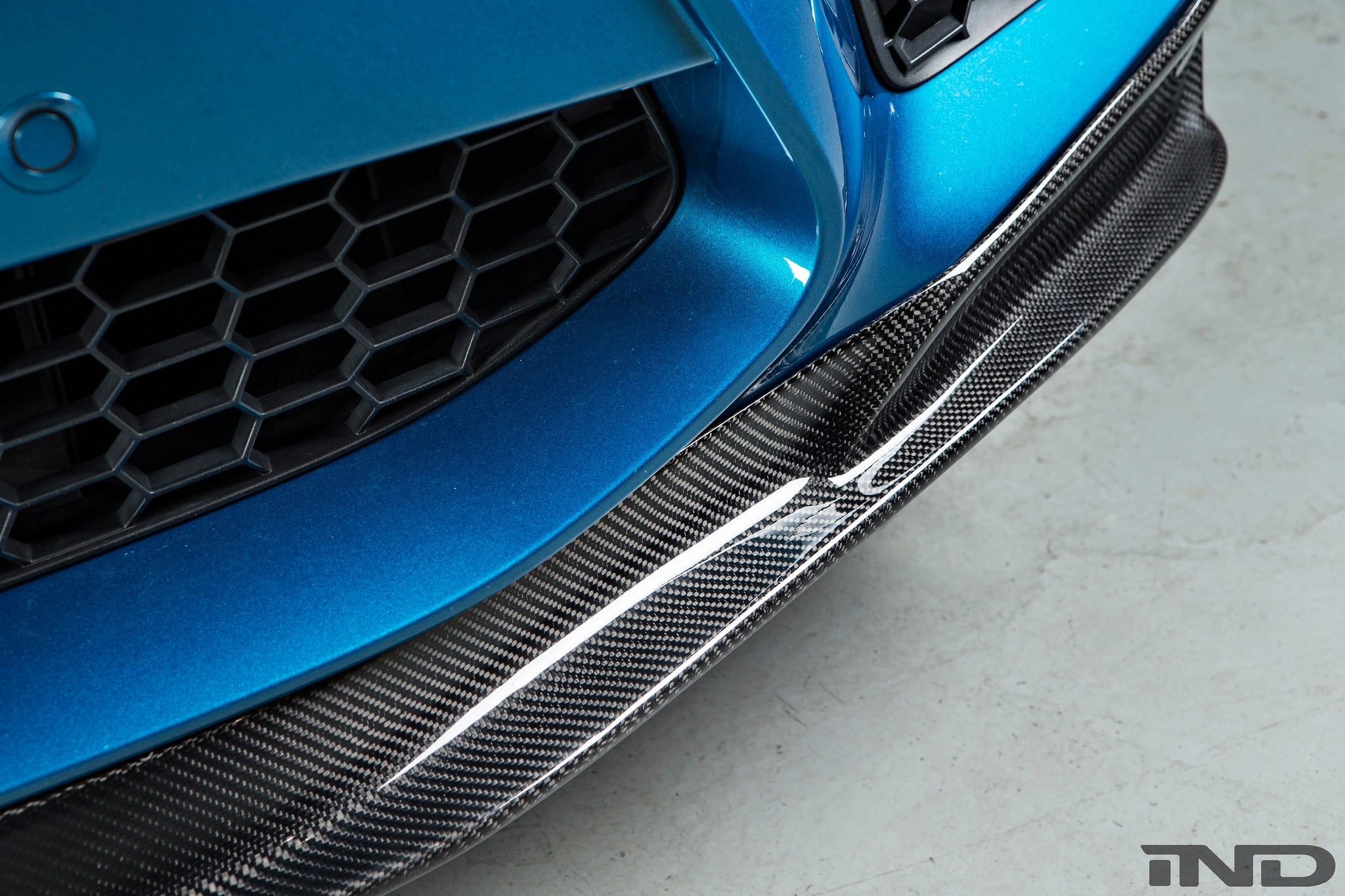 RKP f85 x5m f86 x6m carbon fiber front lip - iND Distribution