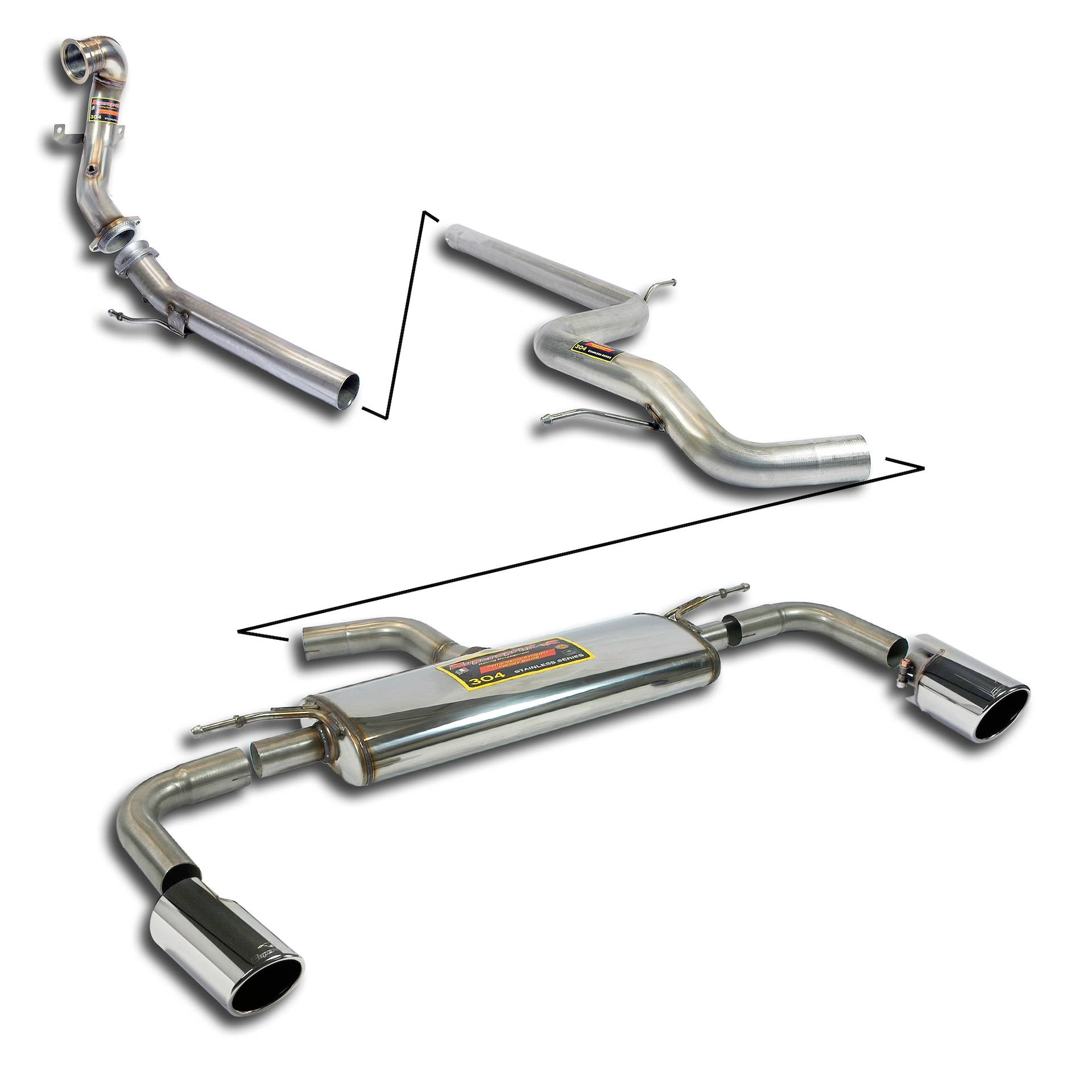 Supersprint VW GOLF VII GTI Track Performance Pack