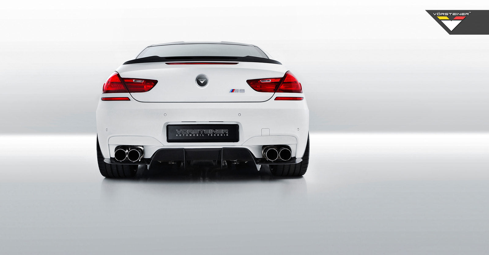 Vorsteiner bmw f12 m6 decklid spoiler carbon fiber glossy - iND Distribution