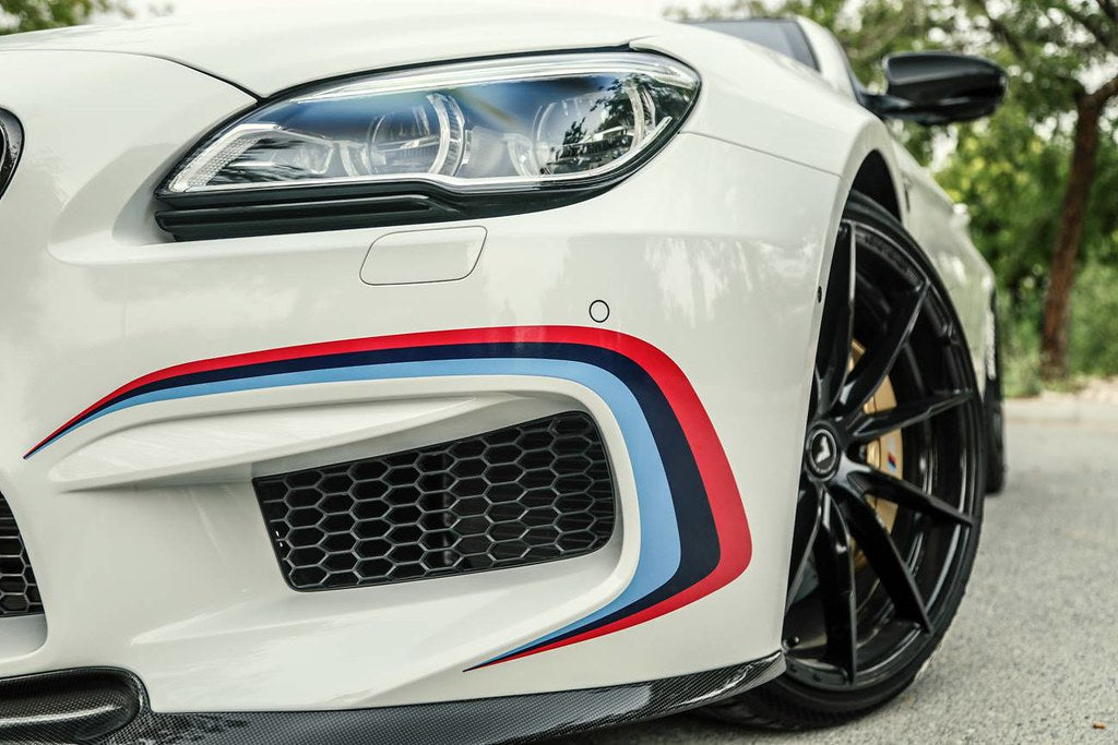 Vorsteiner BMW F12 M6 Front Spoiler Carbon Fiber Glossy