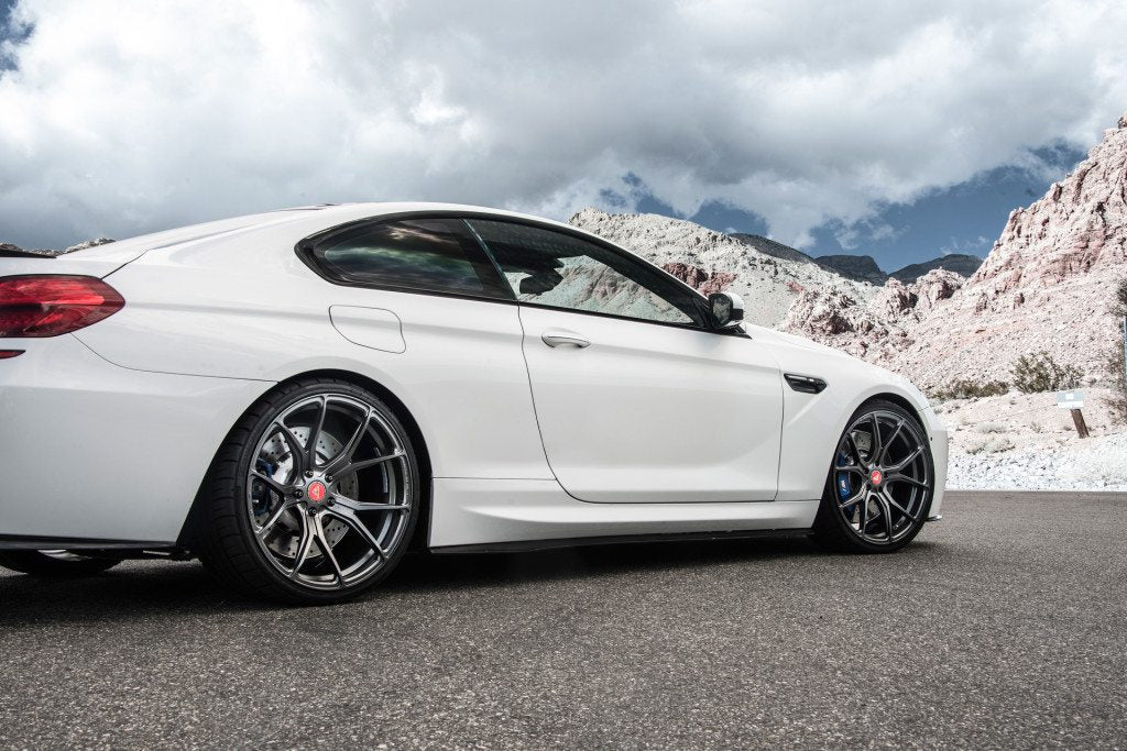 Vorsteiner BMW F12 M6 Side Blades Carbon Fiber Glossy