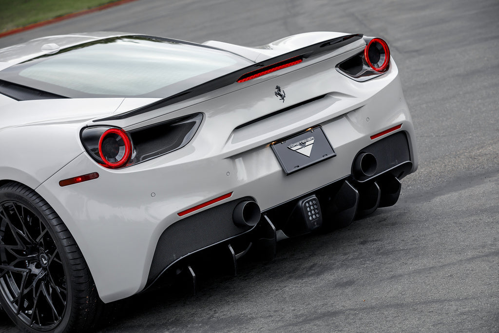Vorsteiner FERRARI 488 ITALIA Decklid Spoiler Carbon Fiber Glossy