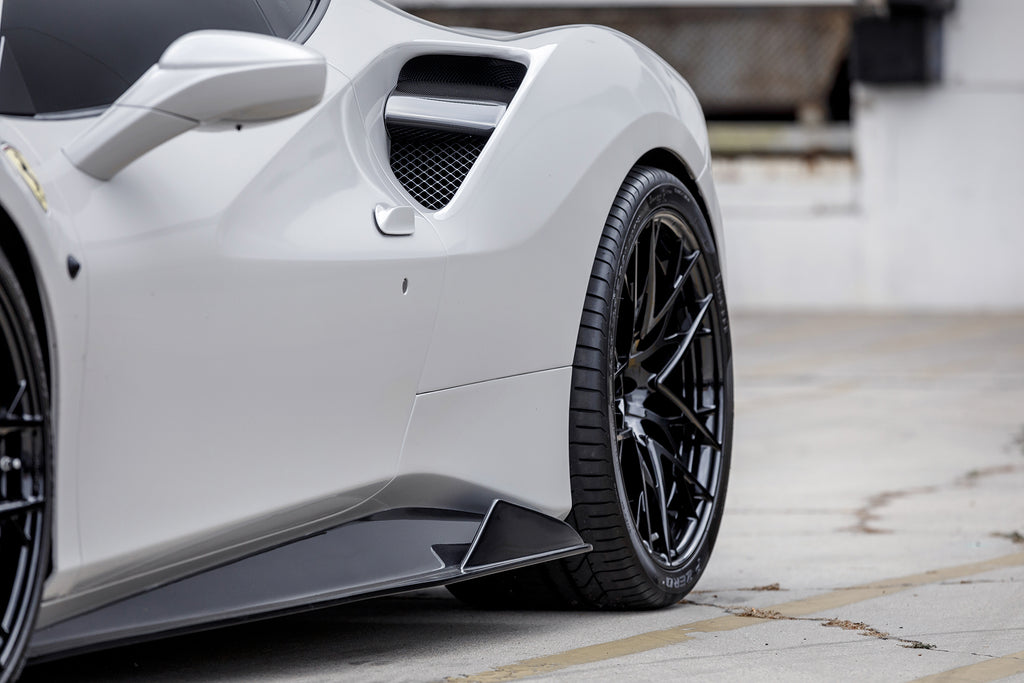Vorsteiner FERRARI 488 ITALIA Sideskirts Carbon Fiber Glossy