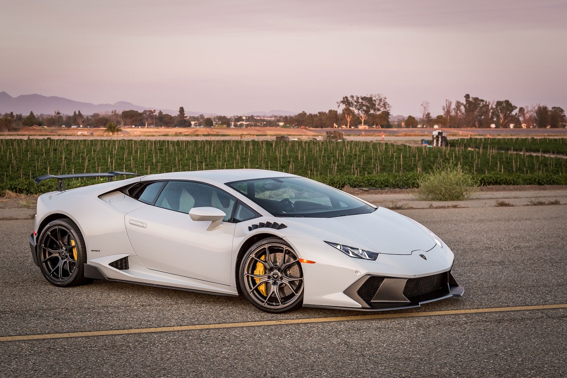 Huracan Front Skid Plate Set Aero Guard Novara | Vorsteiner