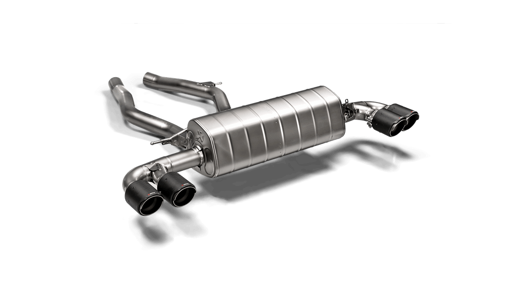 Akrapovic z4 g29 slip on exhaust system w carbon tail pipe set titanium - iND Distribution