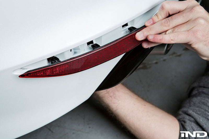 Acexxon mk7 golf gti honeycomb rear reflector insert set - iND Distribution