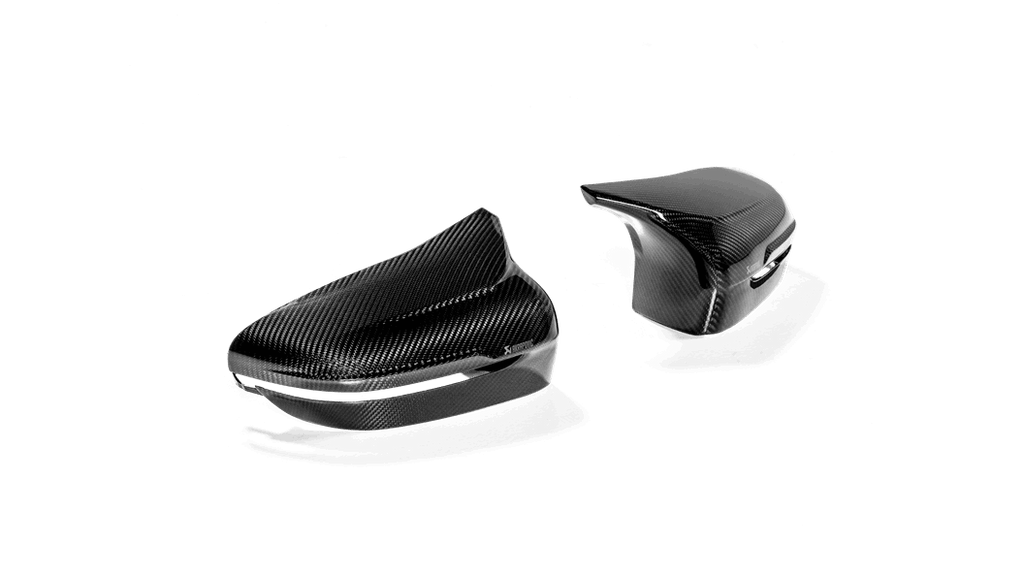 Akrapovic f90 m5 high gloss carbon mirror cap set - iND Distribution
