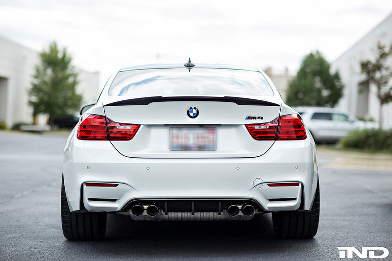 BMW m Performance f82 m4 carbon trunk spoiler - iND Distribution